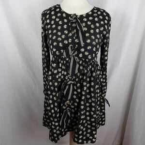 Vintage Britland Seashells Button up Dress Size 3